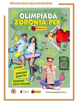 zdjęcie do
														 artykułu: OGÓLNOPOLSKA OLIMPIADA ZDROWIA POLSKIEGO CZERWONEGO KRZYŻA (21.04.2023)
