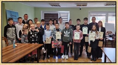 zdjęcie do
														 artykułu: GMINNE ELIMINACJE OGÓLNOPOLSKIEGO TURNIEJU WIEDZY POŻARNICZEJ MŁODZIEŻ ZAPOBIEGA POŻAROM (23.03.2023)