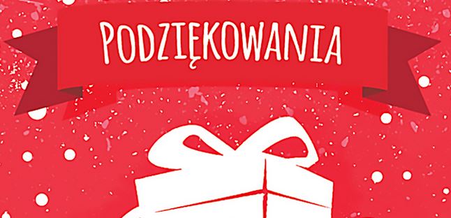 PODZIĘKOWANIA - ŚWIĄTECZNA PACZKA (27.12.2023)