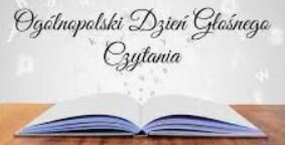 zdjęcie do
														 artykułu: OGÓLNOPOLSKI DZIEŃ GŁOŚNIEGO CZYTANIA (02.10.2023)