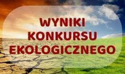 zdjęcie do
														 artykułu: WYNIKI KONKURSU EKOLOGICZNEGO - „ŚMIECI MNIEJ - ZIEMI LŻEJ” ORAZ ŚMIECIOM MÓWIMY - NIE (16.10.2023)