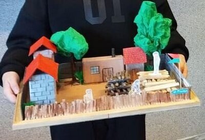 zdjęcie do
														 artykułu: MAKIETY PLACU BRONI NA PODSTAWIE LEKTURY