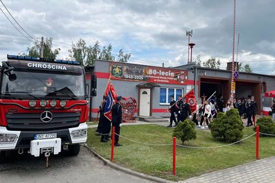 zdjęcie do
														 artykułu: 80-LECIE OCHOTNICZEJ STRAŻY POŻARNEJ W CHRÓŚCINIE