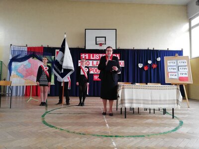 zdjęcie do
														 artykułu: Akademia z okazji 100-letniej Rocznicy Odzyskania Niepodległości Polski!