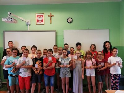 zdjęcie do
														 artykułu: EGZAMIN NA KARTĘ ROWEROWĄ!!!