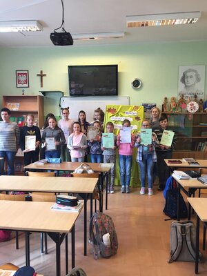 zdjęcie do
														 artykułu: Konkurs recytatorski klas IV - VIII