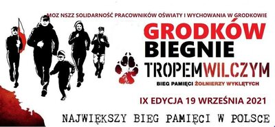 zdjęcie do
														 artykułu: TROPEM WILCZYM - BIEG PAMIĘCI ŻOŁNIERZY WYKLĘTYCH (05.09.2021 r.)