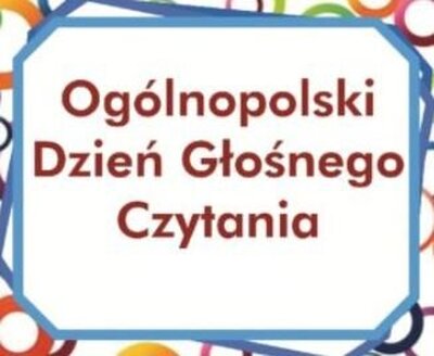 zdjęcie do
														 artykułu: OGÓLNOPOLSKI DZIEŃ GŁOŚNEGO CZYTANIA (30.09.2021 r.)