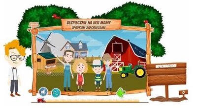 zdjęcie do
														 artykułu: KURS e-LEARNINGOWY - BEZPIECZNIE NA WSI MAMY, UPADKOM ZAPOBIEGAMY (25.10.2021 r.)