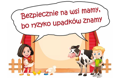 zdjęcie do
														 artykułu: XII Ogólnopolski Konkurs Plastyczny ,,Bezpiecznie na wsi mamy, bo ryzyko upadków znamy” (21.06.2021 r.)