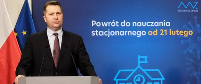 zdjęcie do
														 artykułu: POWRÓT DO NAUCZANIA STACJONARNEGO OD 21 LUTEGO (16.02.2022 r.)