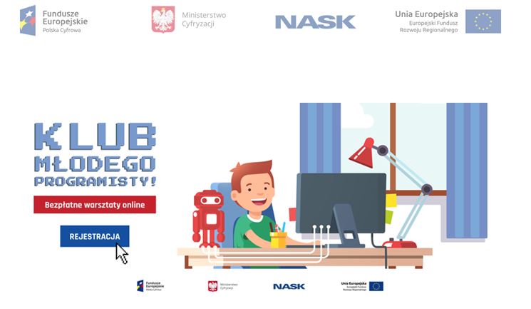 KLUB MŁODEGO PROGRAMISTY ONLINE (18.05.2020 r.)