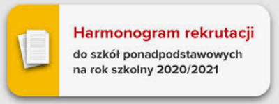 zdjęcie do
														 artykułu: HARMONOGRAM REKRUTACJI DO SZKÓŁ PONADPODSTAWOWYCH (21.05.2020 r.)