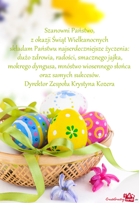 zdjęcie do
														 artykułu: ŻYCZENIA WIELKANOCNE (10.04.2020 r.)