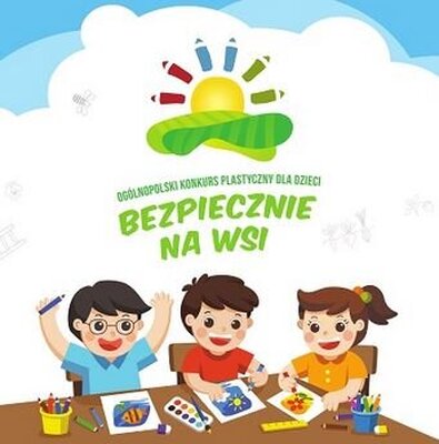 zdjęcie do
														 artykułu: WYNIKI KONKURSU PLASTYCZNEGO  BEZPIECZNIE NA WSI MAMY - OD 30 LAT Z KRUS WYPADKOM ZAPOBIEGAMY (17.06.2021 r.)