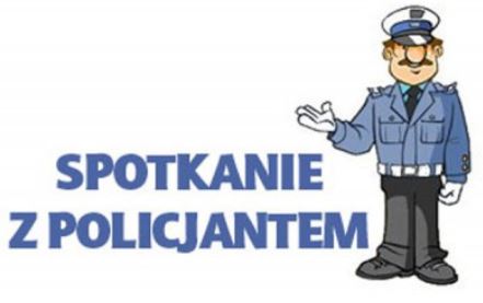 SPOTKANIE Z POLICJANTEM  (15.06.2021 r.)