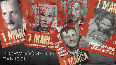 zdjęcie do
														 artykułu: 1 MARCA NARODOWY DZIEŃ PAMIĘCI ŻOŁNIERZY WYKLĘTYCH (27.02.2021 r.)